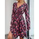 Bohemia A-Line Floral Dress