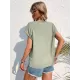 Simple Casual 5 Colors Round-Neck Short Sleeves T-Shirt Top