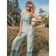 Women Loose Floral Bohemia Jumpsuit