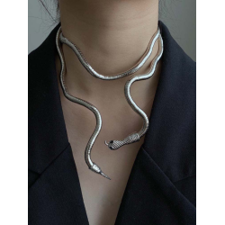 Statement Snake Shape Necklace