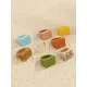 Original Stylish Resin 8 Colors Geometric Ring