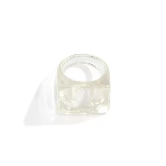 Original Stylish Resin 8 Colors Geometric Ring