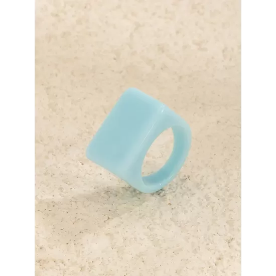 Original Stylish Resin 8 Colors Geometric Ring