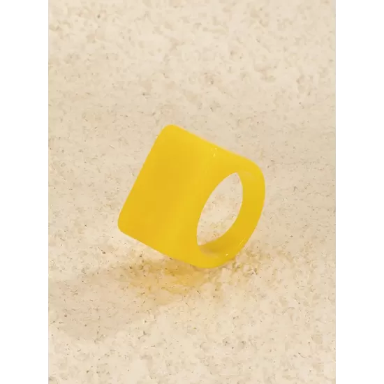 Original Stylish Resin 8 Colors Geometric Ring