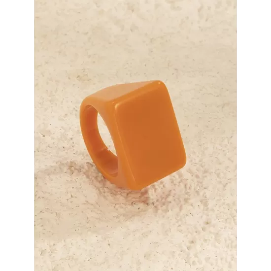 Original Stylish Resin 8 Colors Geometric Ring