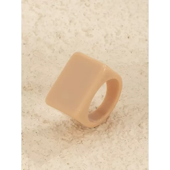 Original Stylish Resin 8 Colors Geometric Ring