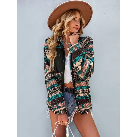 Casual Loose Buckle Coat