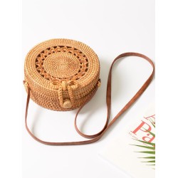 Rattan Hollow Forest Handmade Bohemia Bag