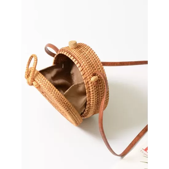 Rattan Hollow Forest Handmade Bohemia Bag