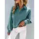 Vacation Loose Buttoned T-Shirts Tops