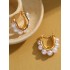 Women Pearl Vintage Simple Earrings