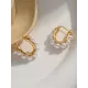 Women Pearl Vintage Simple Earrings