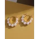 Women Pearl Vintage Simple Earrings