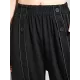 Urban High-Waisted Black Casual Pants Bottoms Harem Pants