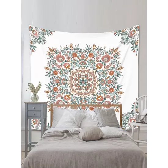 Home Decor Floral Mandala Tapestry