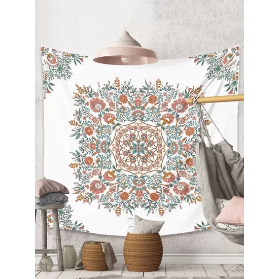 Home Decor Floral Mandala Tapestry