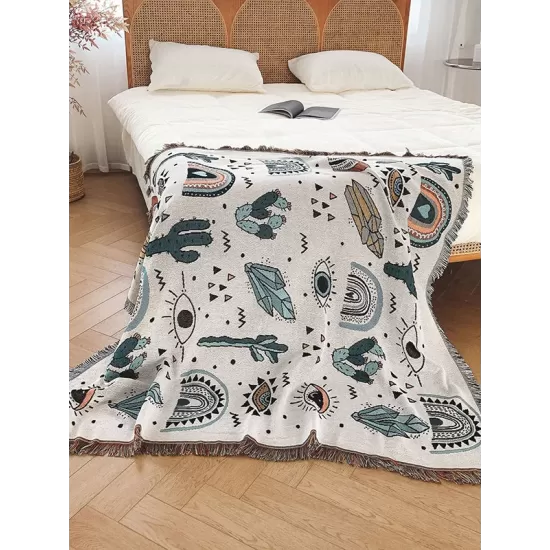 Camping Blanket Sofa Cover Printed Blankets