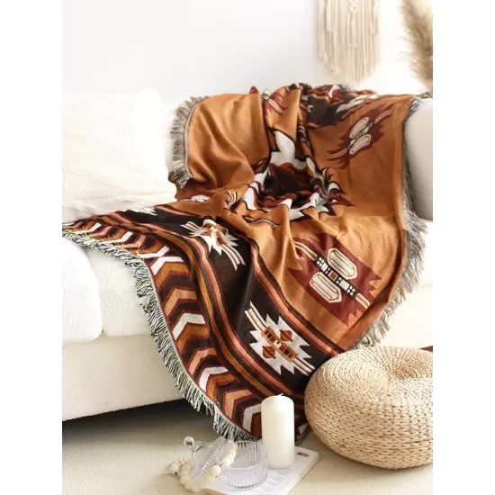 Camping Blanket Sofa Cover Printed Blankets