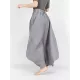 Simple Wide Leg Loose Pleated Solid Color Casual Pants Bottoms