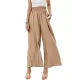 Simple Wide Leg Loose Elasticity Casual Pants Bottoms