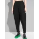 Simple Cool Loose Elasticity Solid Color Casual Harem Pants Bottoms