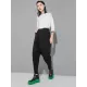 Simple Cool Loose Elasticity Solid Color Casual Harem Pants Bottoms