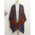 Casual Loose Patchwork Shawl&Cloak