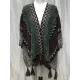 Casual Loose Patchwork Shawl&Cloak