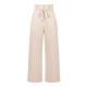 Simple Loose Wide Leg Solid Color Casual Pants Bottoms