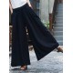 Loose Wide-leg Linen Pants