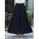 Loose Wide-leg Linen Pants