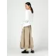 Vintage Ramie Cotton Wide Leg Pants