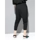 Loose Split-Joint Harem Pants