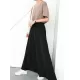 Original Solid Column Wide Leg Pants