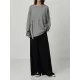 Casual Solid Column Wide Leg Pants