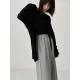 Casual Solid Column Wide Leg Pants