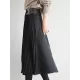 Graceful A-Line Pleated Skirt