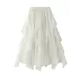 Original Stylish 7 Colors Falbala Gauze Skirt