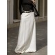 Stylish H-Line Solid Color Skirts Bottoms