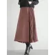 Graceful A-Line Pleated Skirt