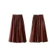 Elegant Split-Joint Color Skirt