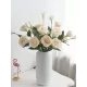 Lisianthus Flower Silk Flower Furnishings Wedding Bouquet Decoration