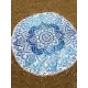 Hawaii Style Printed Tasseled Round Beach Towel