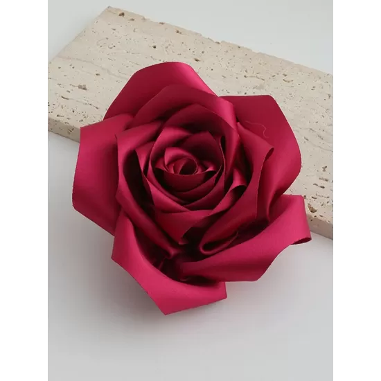 Flower Shape Solid Color Brooch Accessories