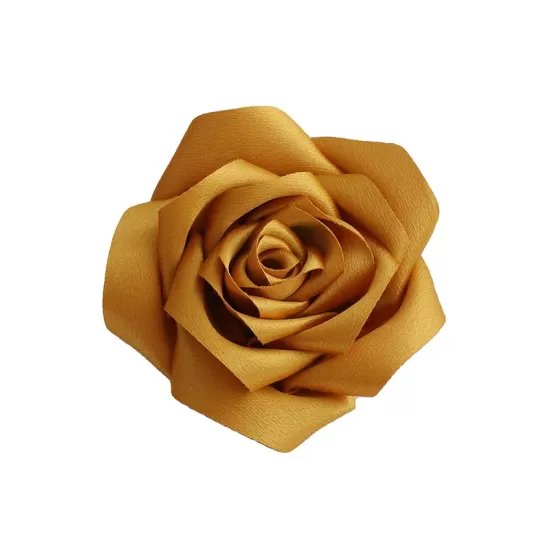 Flower Shape Solid Color Brooch Accessories