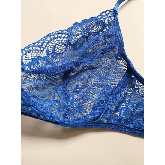 Lace See-Through Underwired Erotic Lingerie