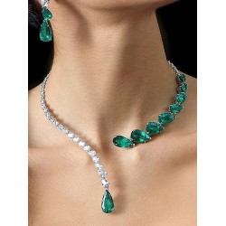 Original Stylish Statement Crystal Necklace