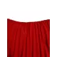 Wrap Pleated Solid Color Off-The-Shoulder Evening Dresses