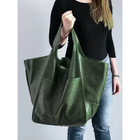 Split-Joint Tote Bags Handbags