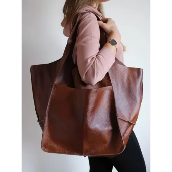 Split-Joint Tote Bags Handbags